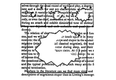 閃輝暗点の見え方